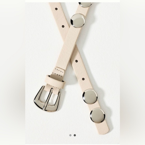Anthropologie B-Low the belt Ames Studded leather Belt size XL and XS main image 8
